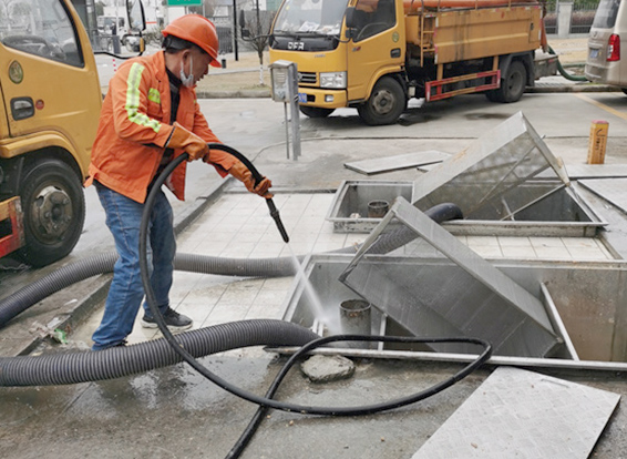 科尔沁右翼前隔油池清理